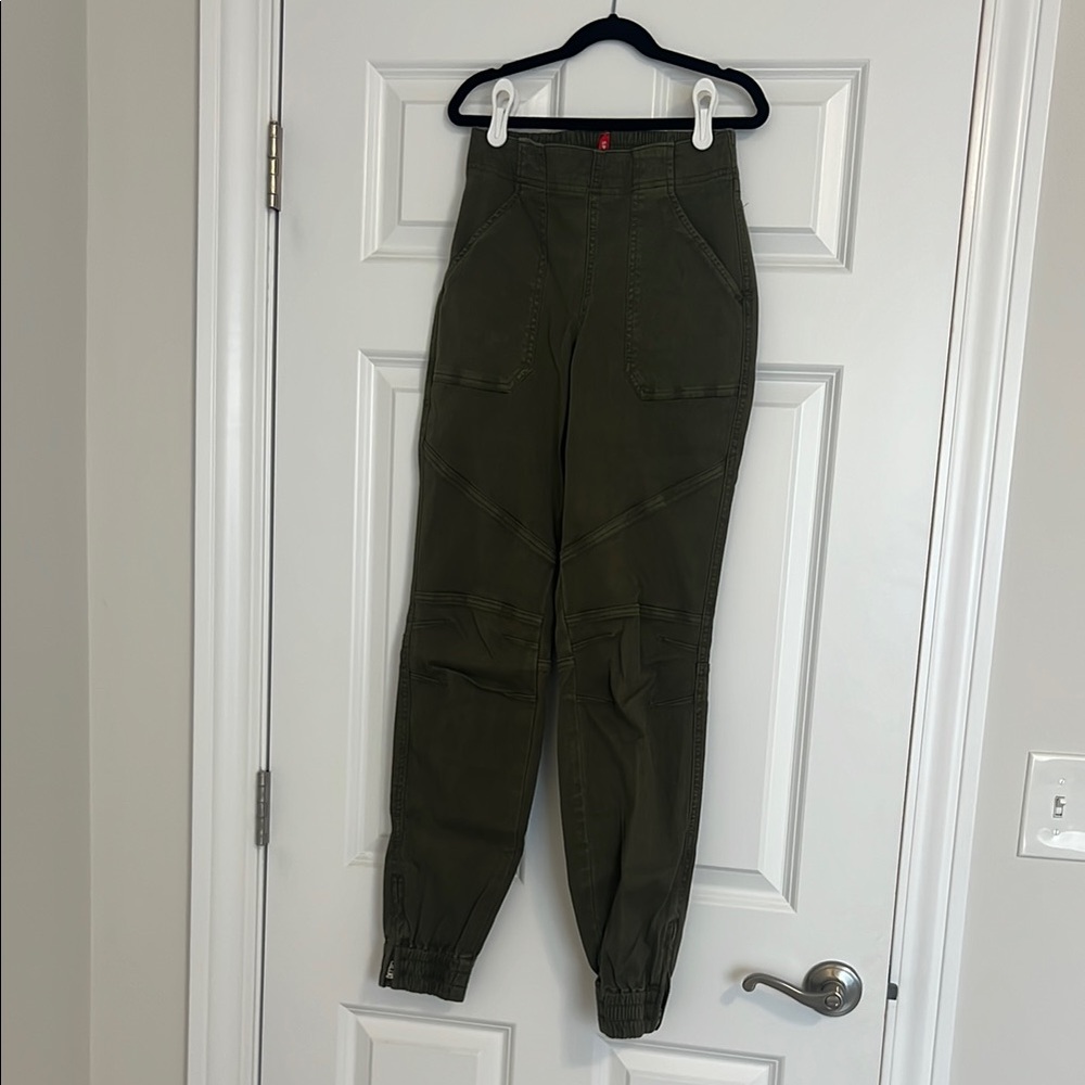 SPANX Olive Green Cargo Pants